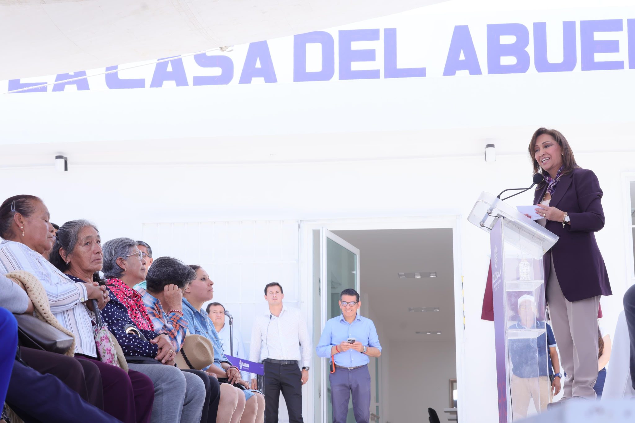 Foto: Cortesía Gobierno de Tlaxcala inaugura Casa del Abuelo y anuncia nuevo asilo