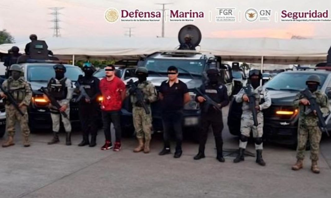 Foto: Cortesía Capturan a presunto líder criminal en operativo conjunto