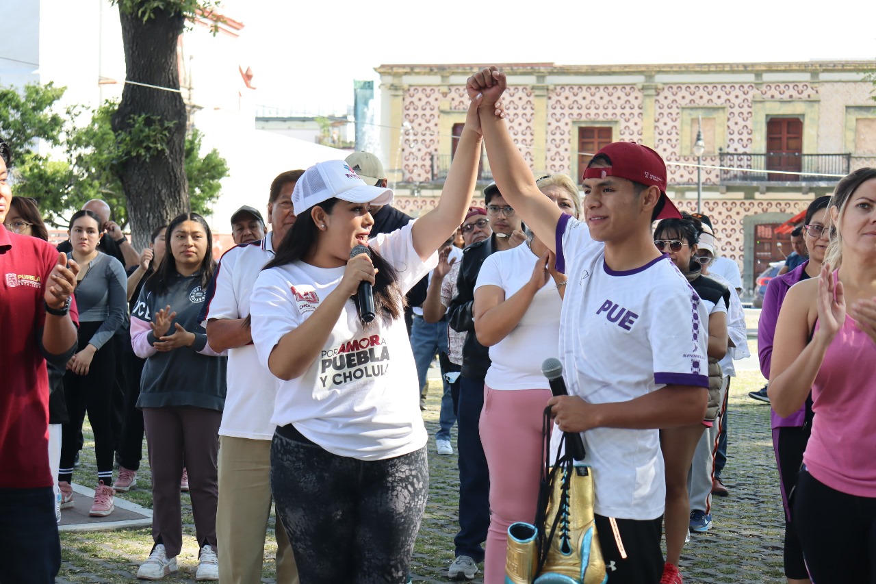 Comunicado oficial Deporte y unidad: San Pedro Cholula participa en clase nacional de boxeo