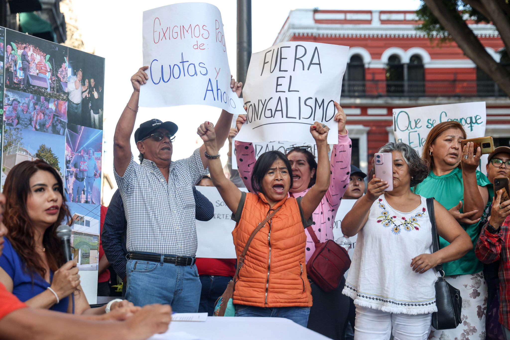 Foto: Cortesía Trabajadores del Ayuntamiento de Puebla exigen destitución del líder sindical Gonzalo Juárez por presuntas irregularidades