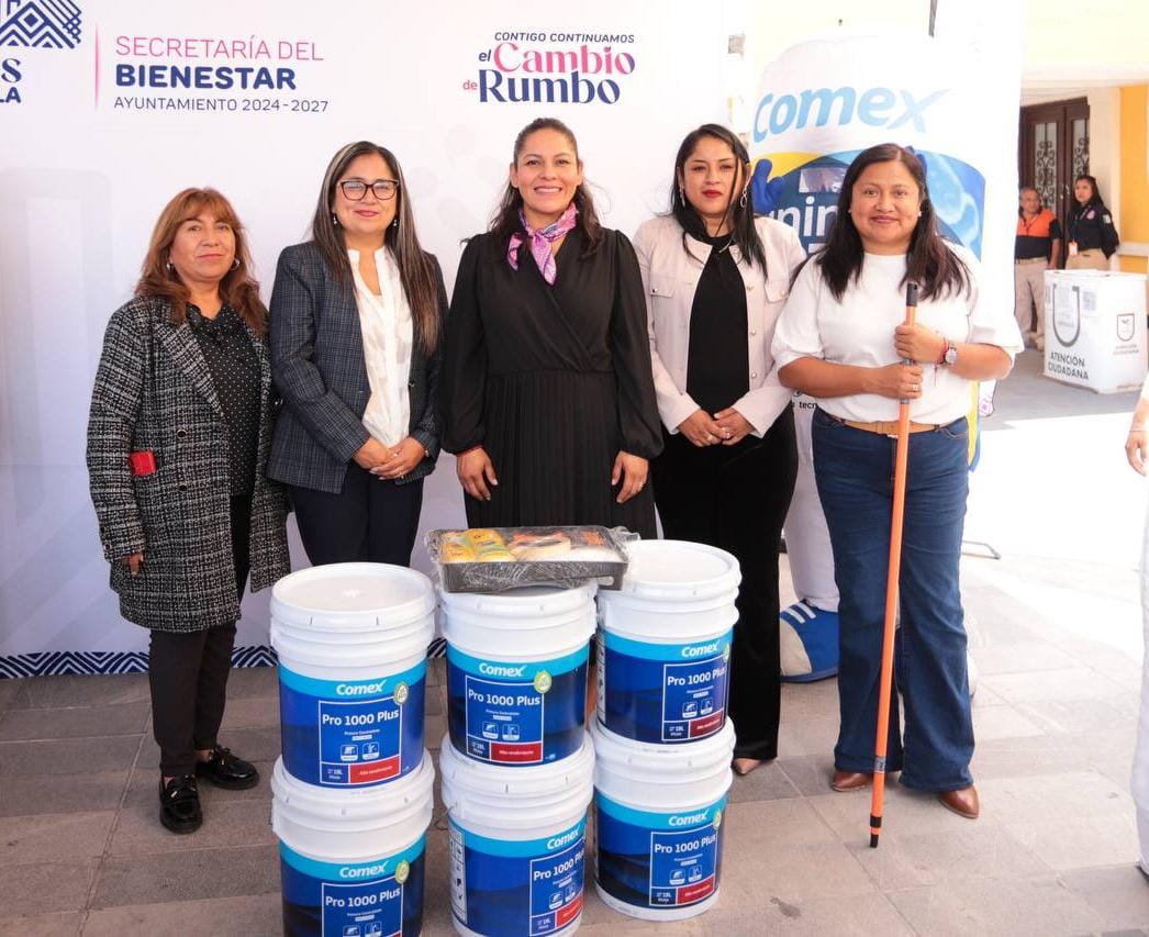 Comunicado oficial Promueve Lupita Cuautle el fortalecimiento de escuelas públicas en San Andrés Cholula