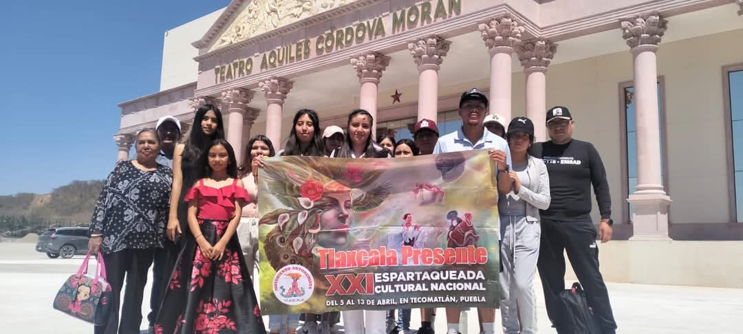 Destaca delegación tlaxcalteca en la Espartaqueada Cultural Nacional