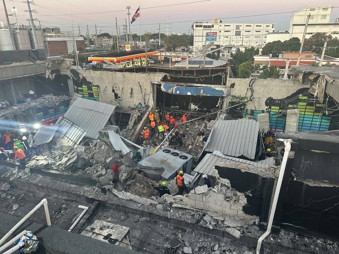 Tragedia en República Dominicana: colapsa techo del club Jet Set y deja 124 fallecidos
