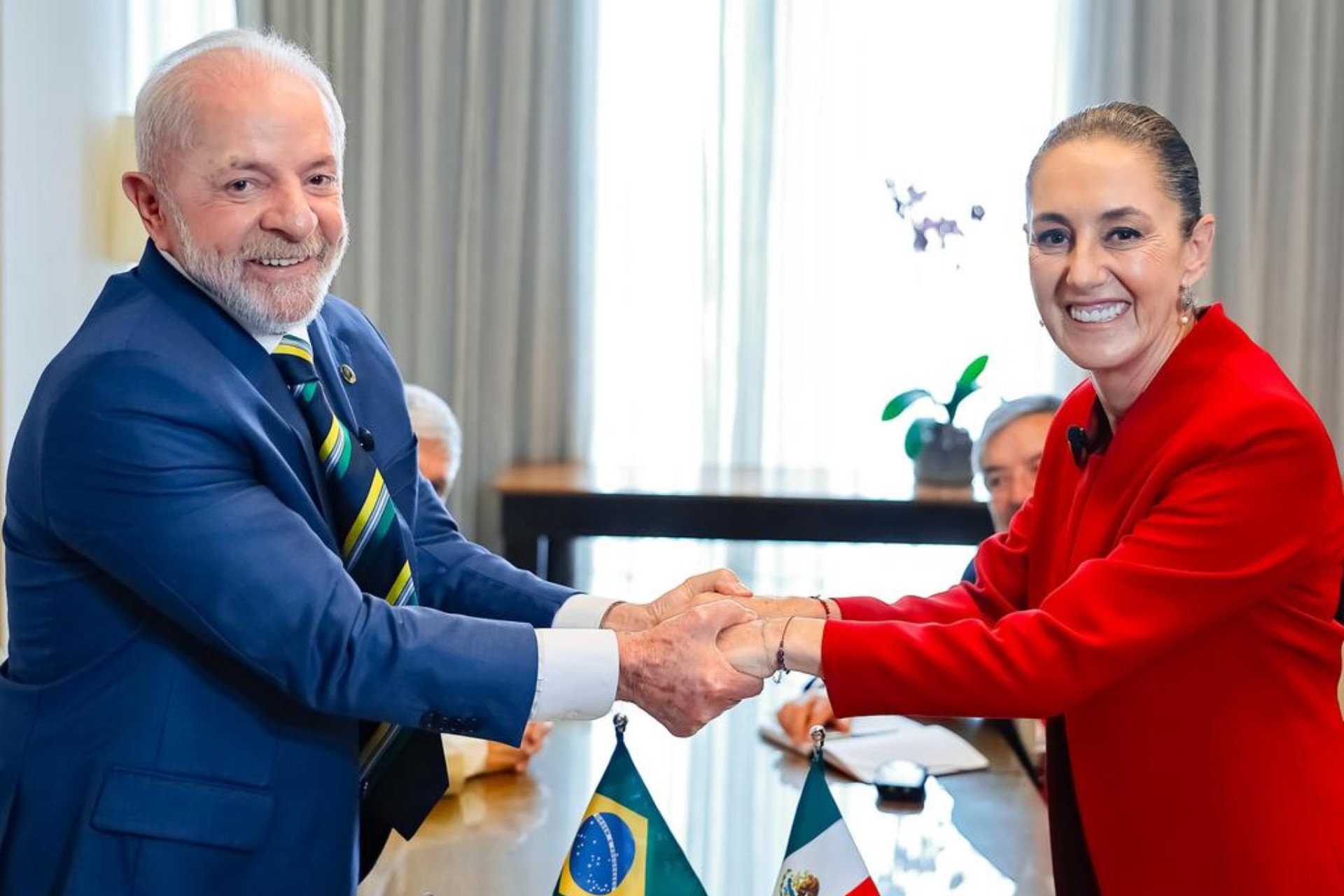 Foto: Cortesía Sheinbaum y Lula acuerdan fortalecer relación industrial México-Brasil