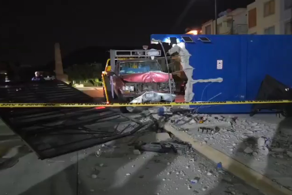 Foto: Cortesía Accidente en Tianguismanalco: hombre choca y no hay ambulancia disponible