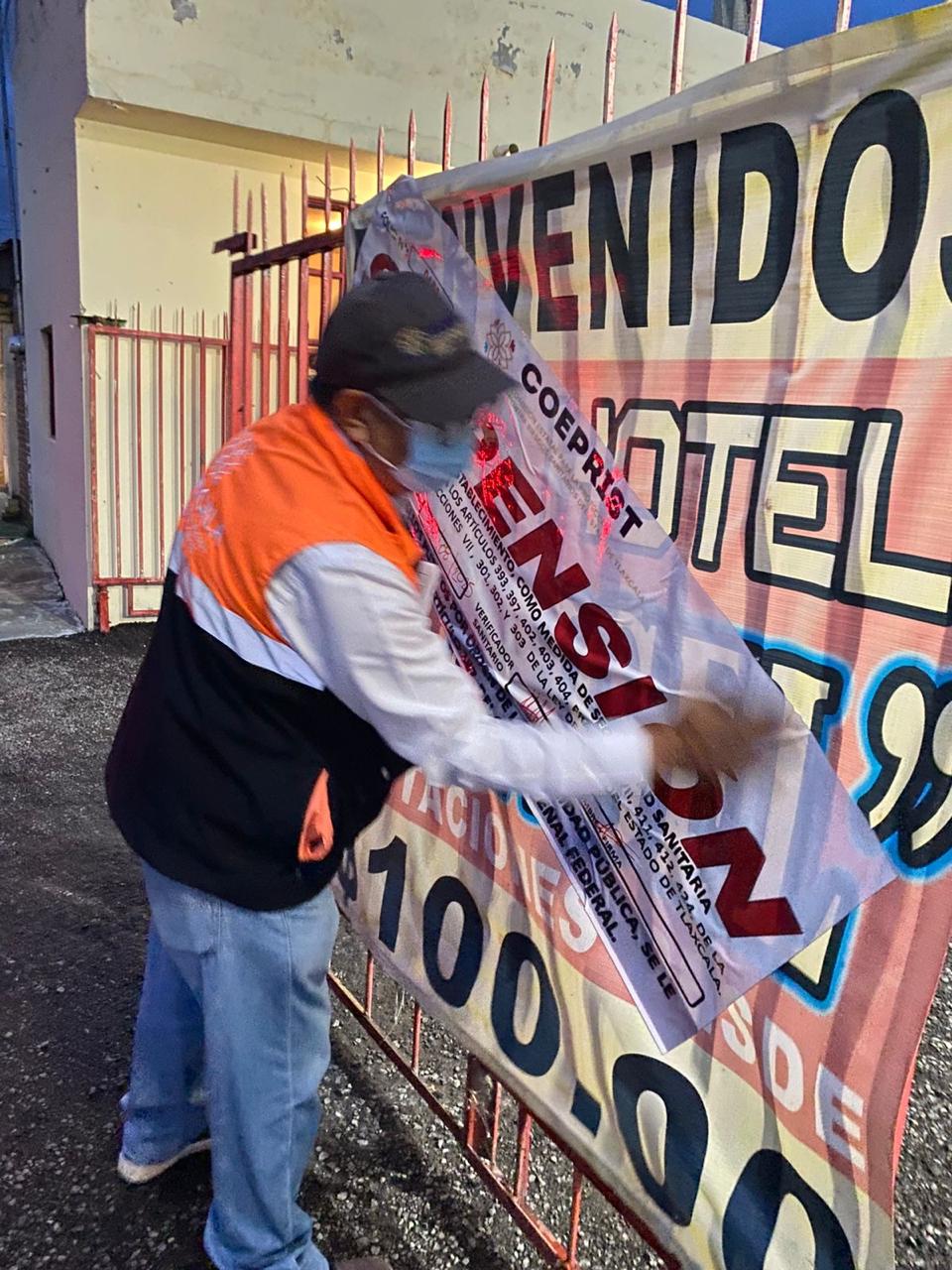 Foto: Cortesía Suspenden nueve hoteles y moteles en Tlaxcala por incumplir normas sanitarias