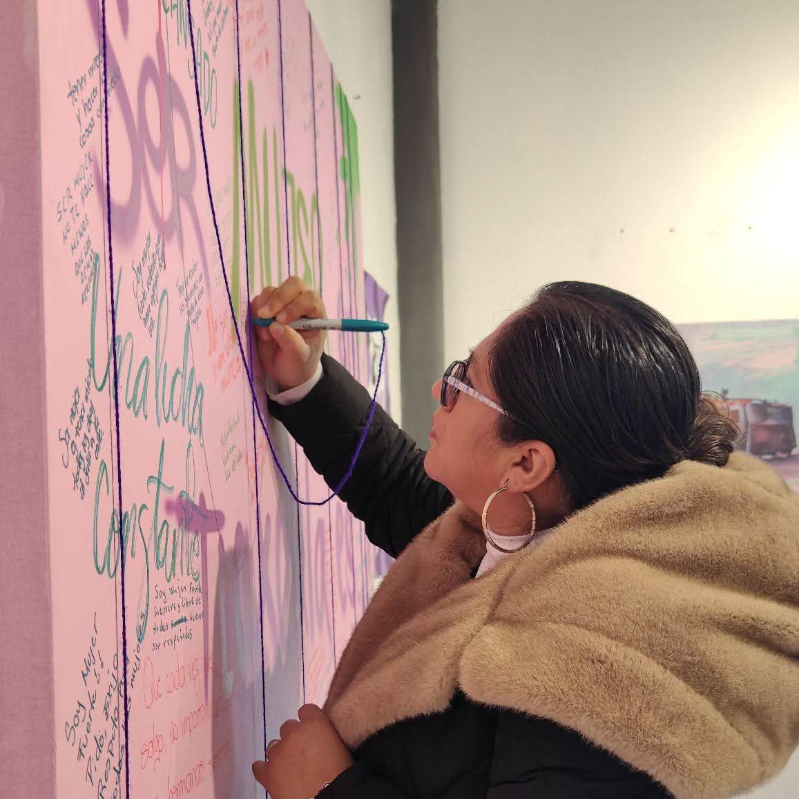 Foto: Cortesía "No necesitamos saludos, necesitamos respuestas": exige activista a Lorena Cuéllar