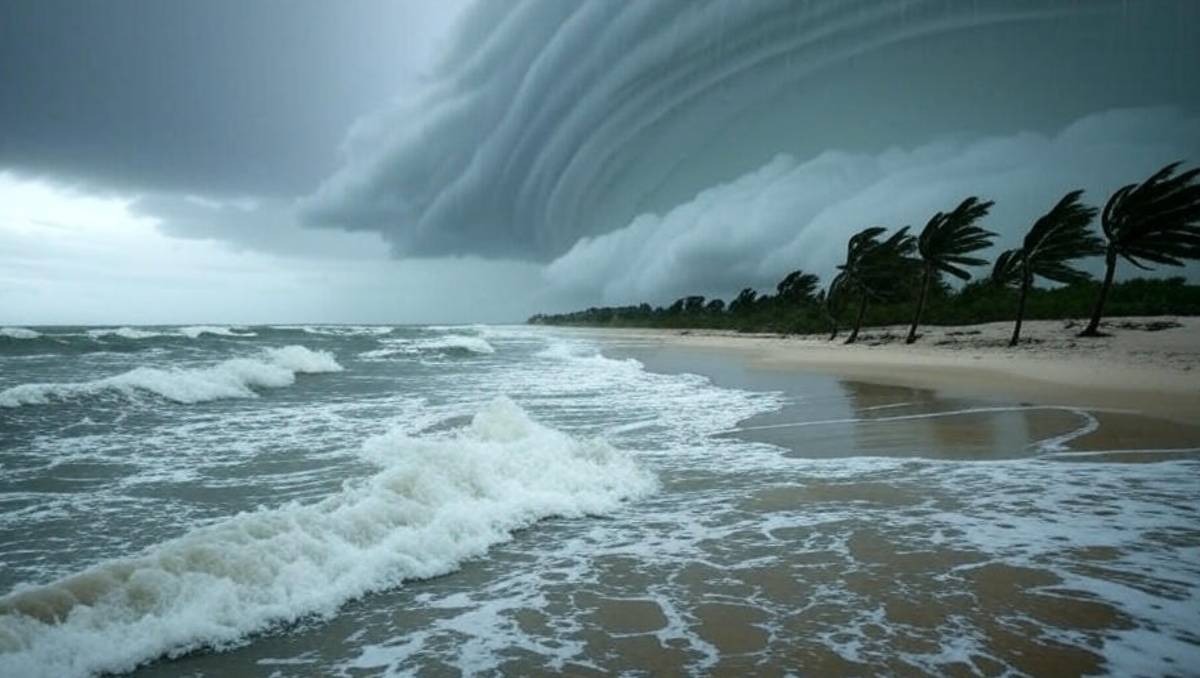 Foto: Cortesía Tormenta tropical Erin avanza hacia Quintana Roo y se intensifica