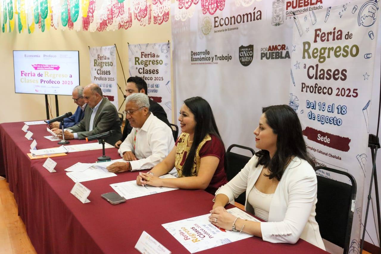 Por: Cortesía Lula Pineda San Pedro Cholula presenta la Feria de Regreso a Clases 2025