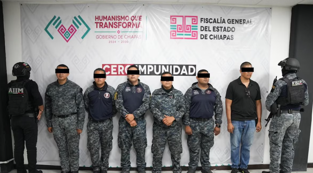 Foto: Cortesía Detienen a policías en Chiapas tras video de brutal golpiza a detenido