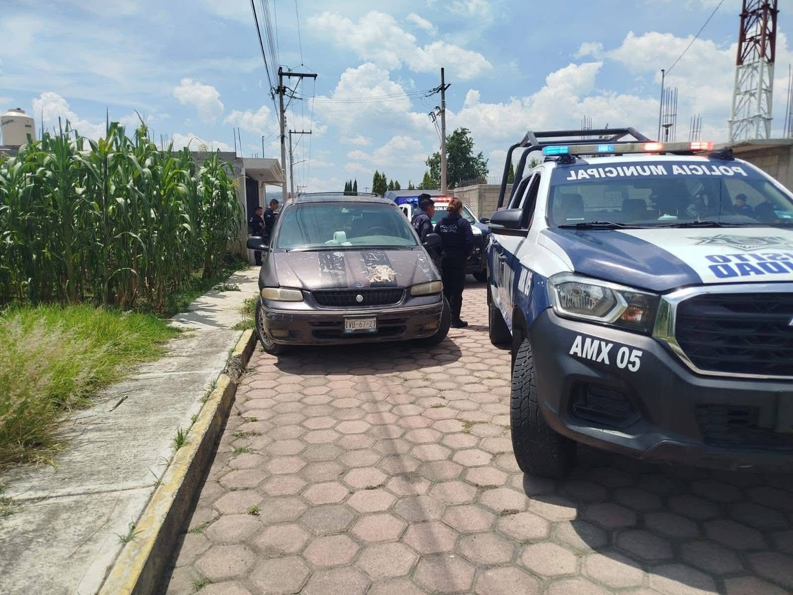 Foto: Cortesía Recuperan camioneta robada tras operativo en Amaxac de Guerrero