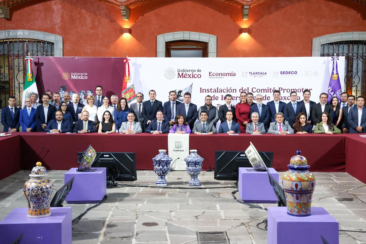 Foto: Cortesía Tlaxcala fortalece su desarrollo económico con Comité Promotor de Inversiones