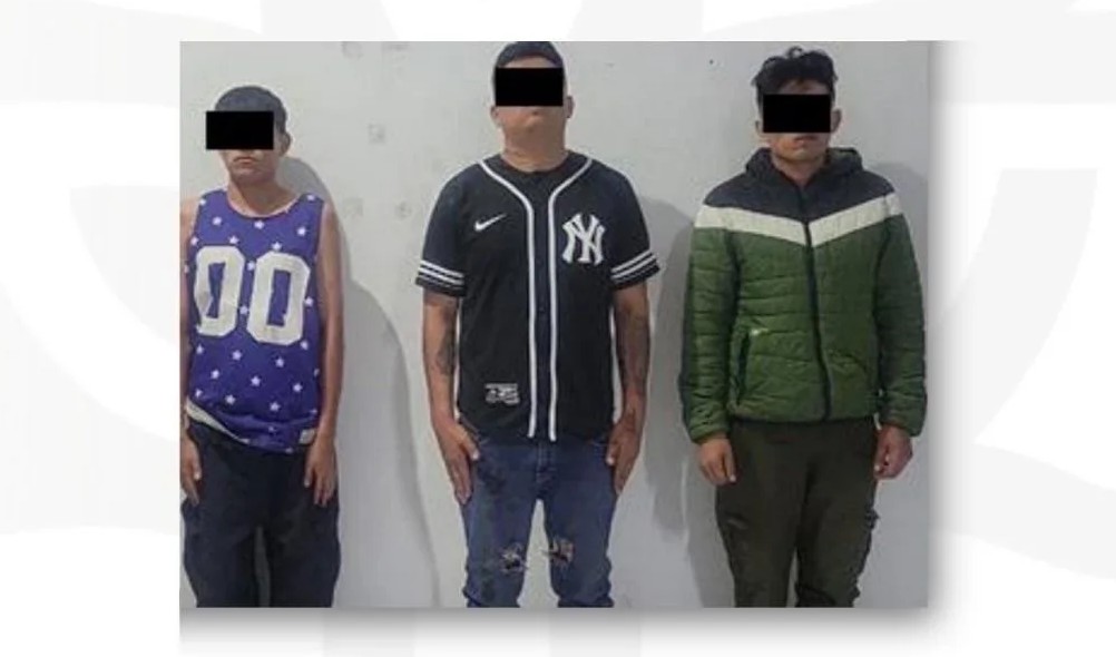 Detención de tres presuntos responsables en Tehuacán