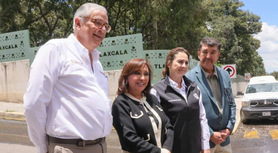 Foto: Cortesía Lorena Cuéllar supervisa nuevo Hospital de la Mujer que fortalecerá salud en Tlaxcala