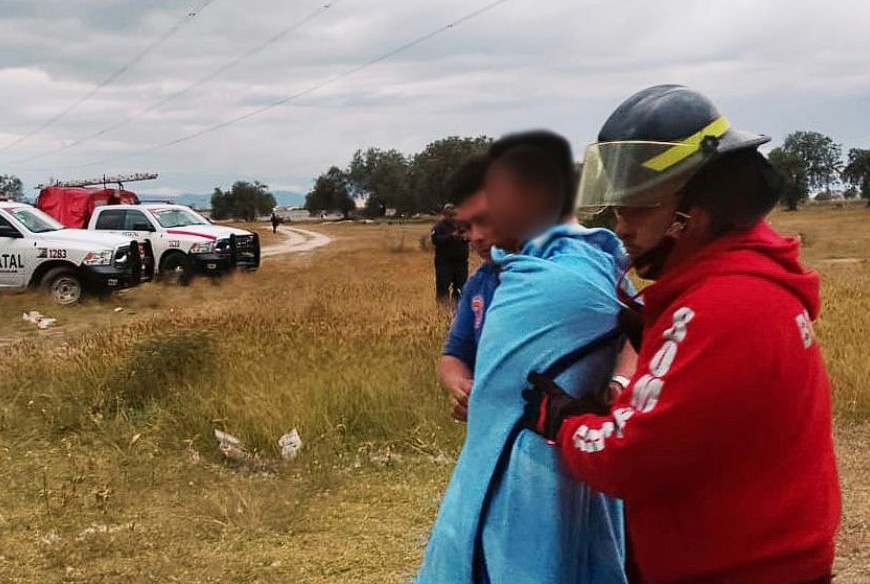 Foto: Cortesía Rescate en Cuapiaxtla de Madero