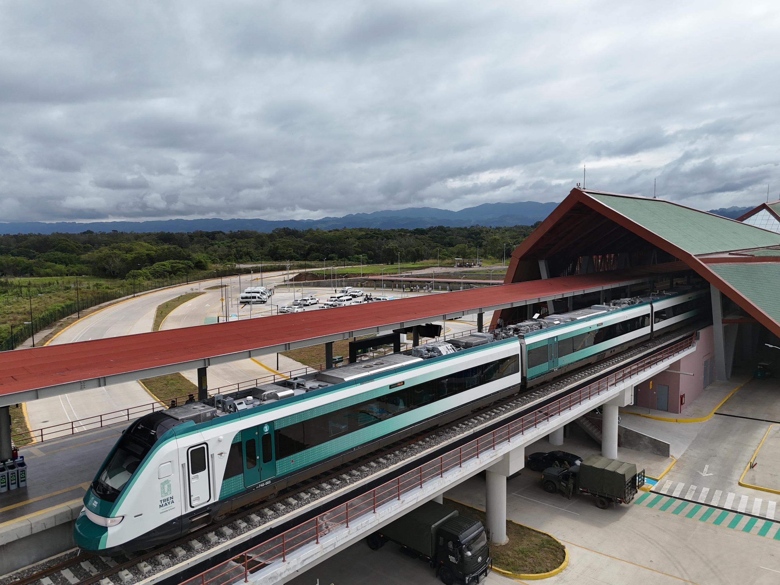 Foto: Cortesía Tren Maya llegará a Guatemala y Belice con plan de desarrollo sostenible