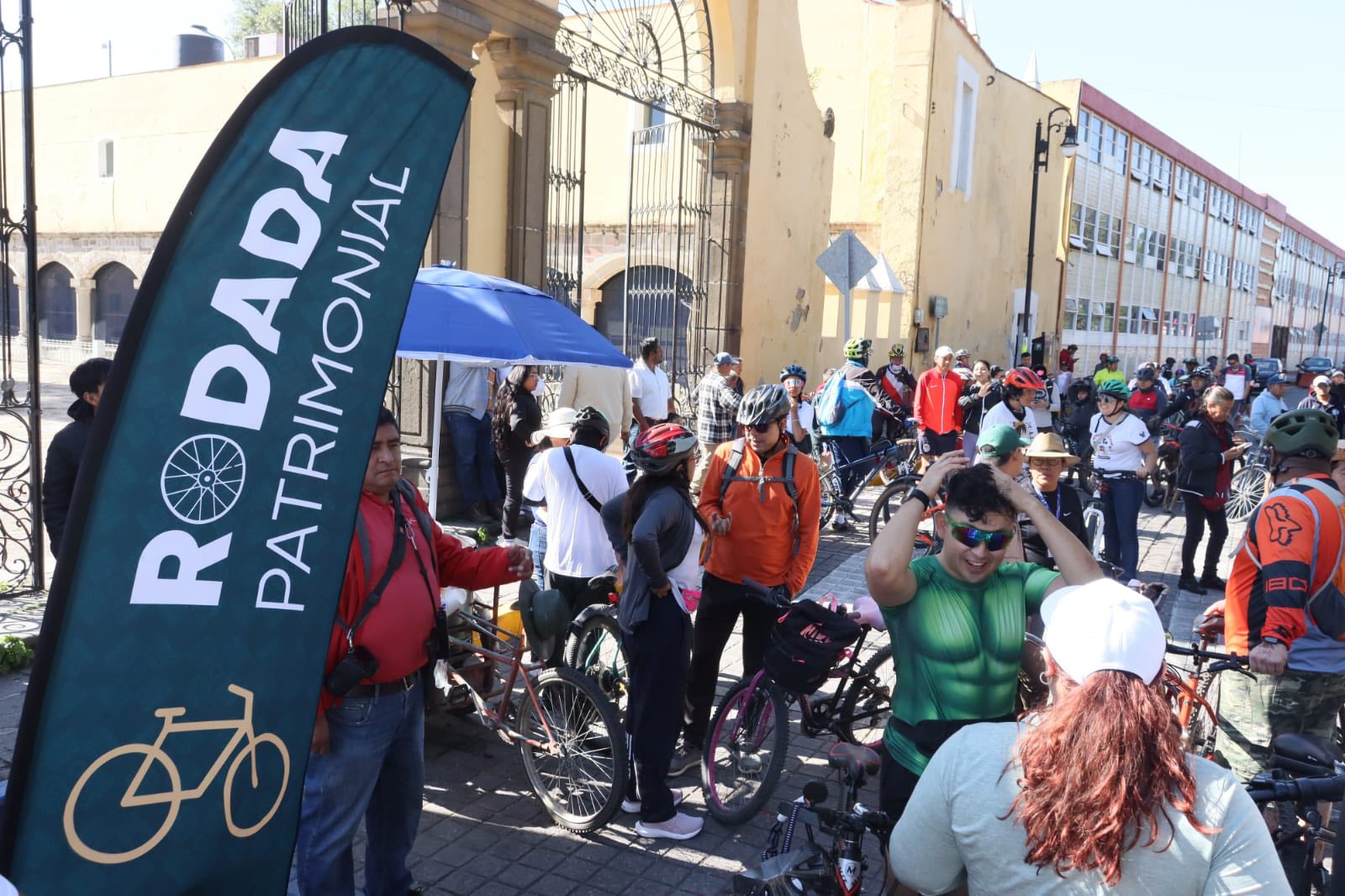 Por: Cortesía Lula Pineda Promueven identidad cultural en Las Cholulas con recorrido ciclista de 9 kilómetros