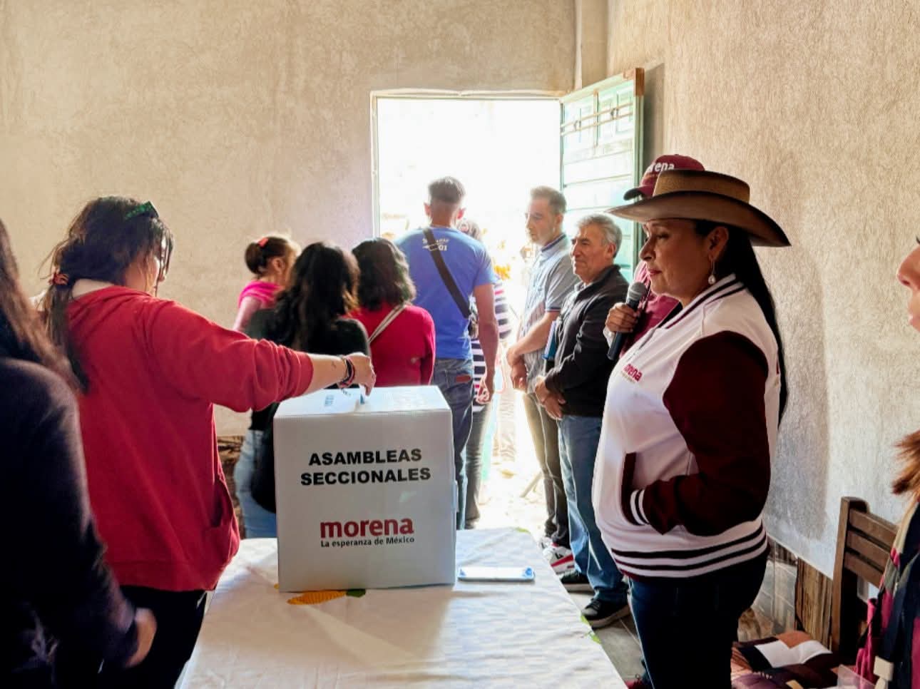 Foto: Cortesía Participa Ana Lilia Rivera en comités seccionales