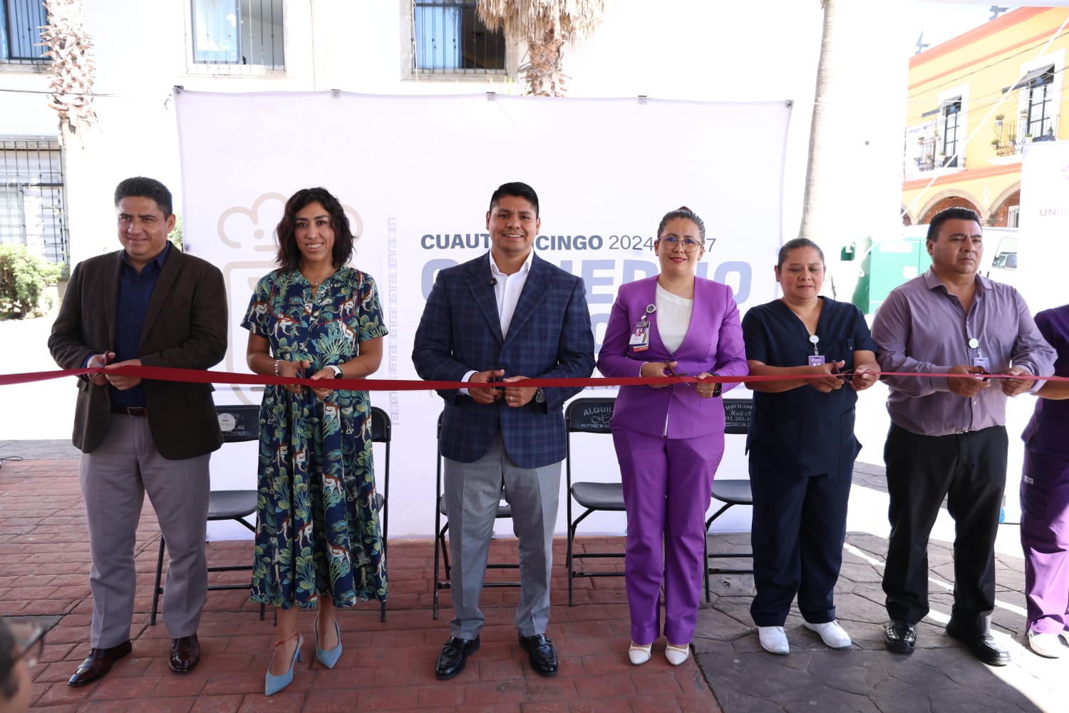Comunicado oficial Encabezan Omar Muñoz y Norma Pimentel jornada de salud en Cuautlancingo