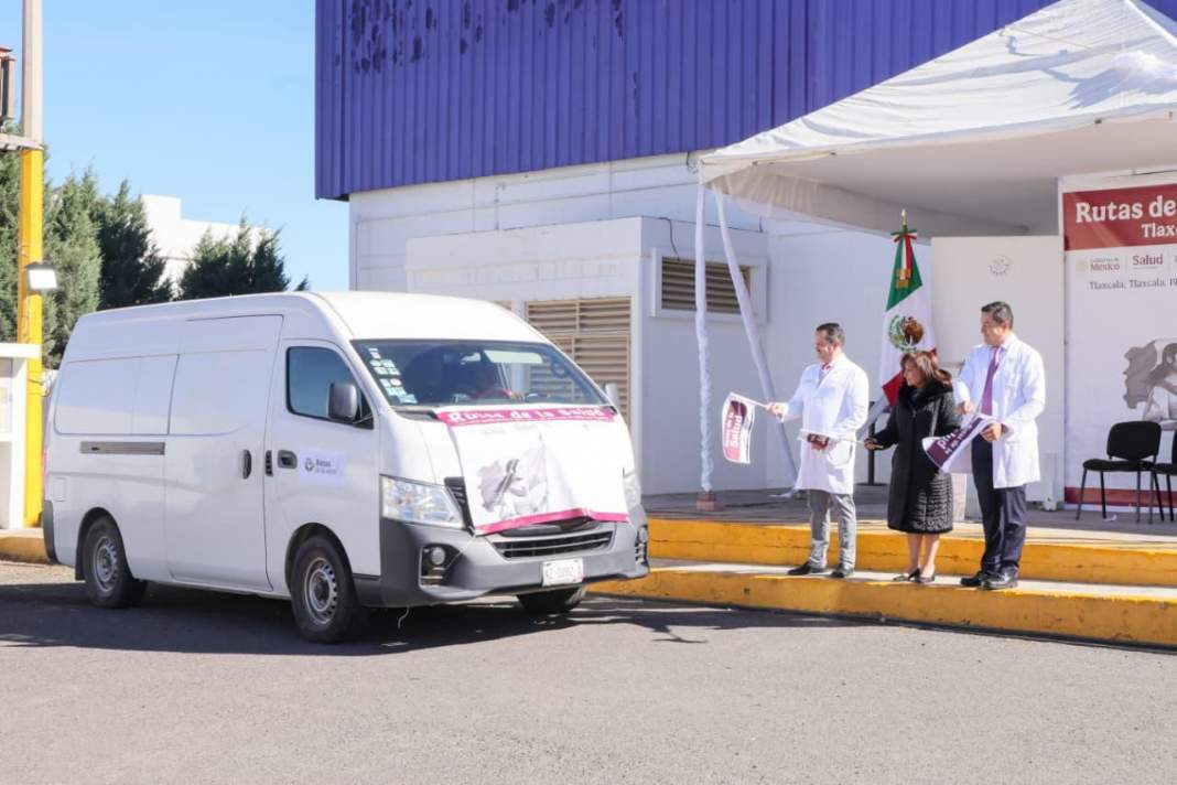 Foto: Cortesía Tlaxcala se suma a las Rutas de la Salud para garantizar abasto médico