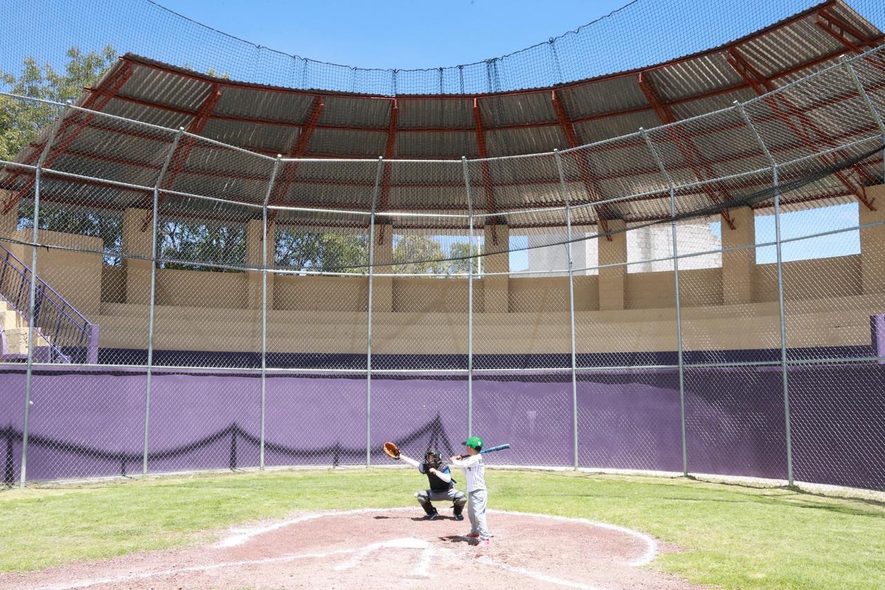 Foto: Cortesía Inauguran rehabilitación de Unidad Deportiva en Ixtulco con inversión histórica