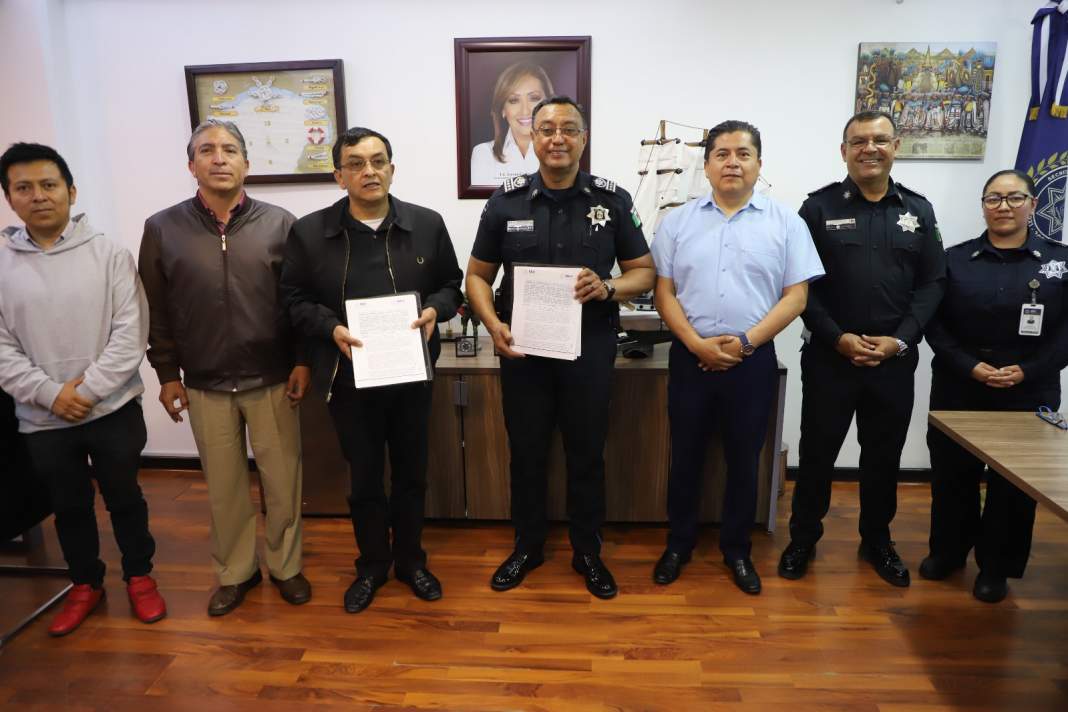 Foto: Cortesía Tlaxcala refuerza seguridad y movilidad con convenio SSC-SMyT