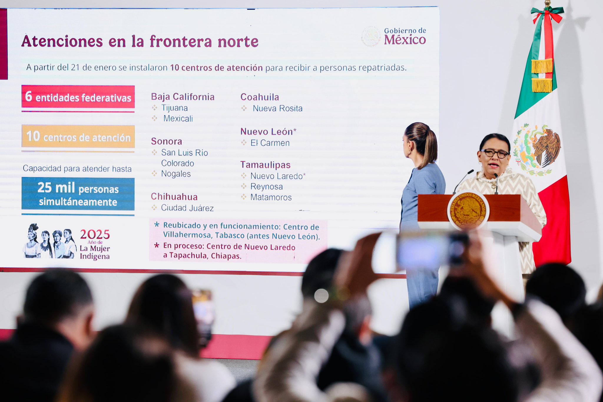Foto: Cortesía México recibe con apoyos a más de 75 mil migrantes repatriados de EU