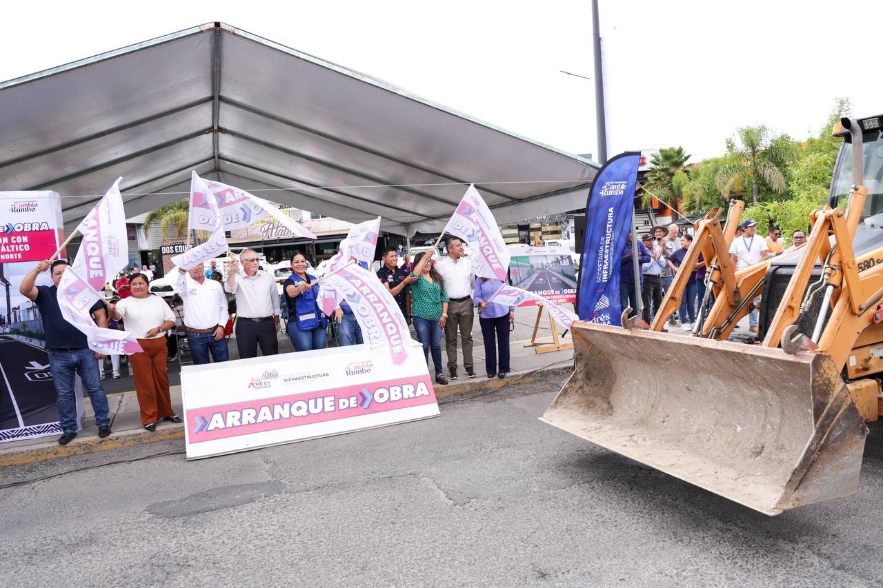 Inicia Lupita Cuautle rehabilitación de avenida Orión Norte en la Delegación Atlixcáyotl