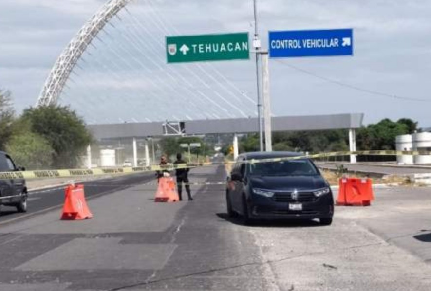 Intento de asalto termina con conductor herido de bala en Tehuacán