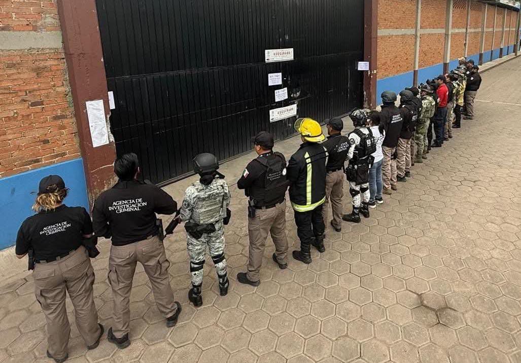 Foto: Cortesía FGR Tlaxcala asegura bodega con hidrocarburo ilegal en Tlaxco y refuerza seguridad