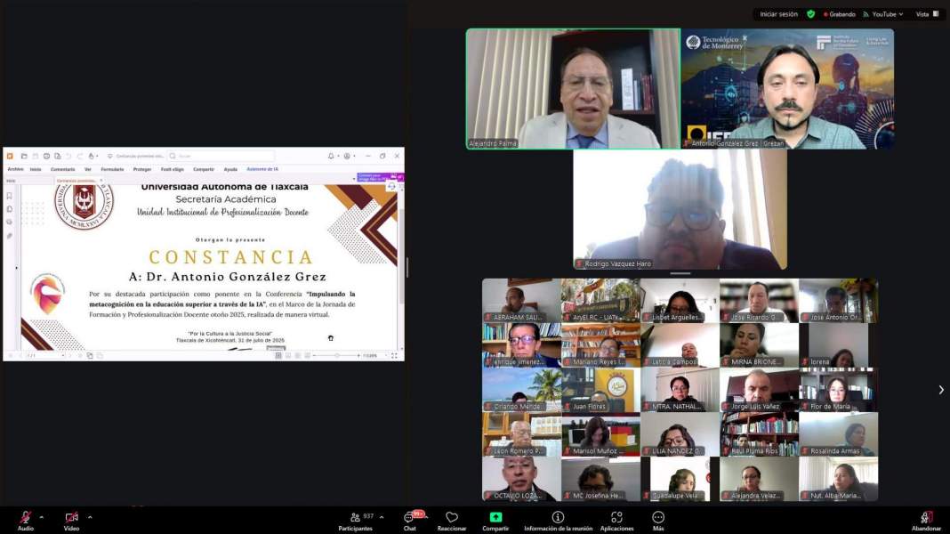 UATx fortalece formación docente con IA y enfoque en metacognición