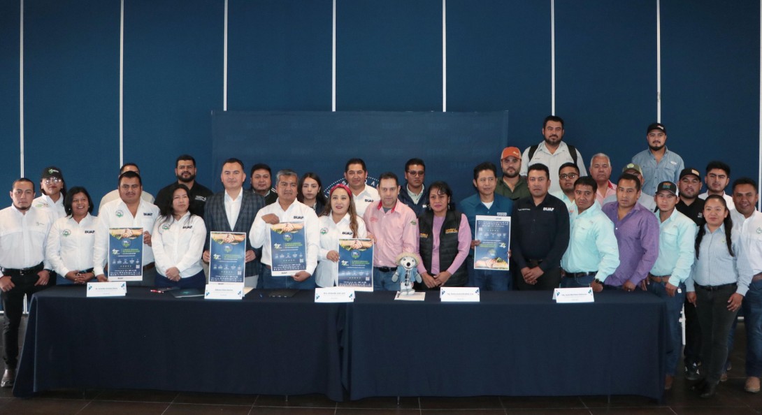Foto: Cortesía Presentación de la Expo Hortícola Puebla BUAP 2025
