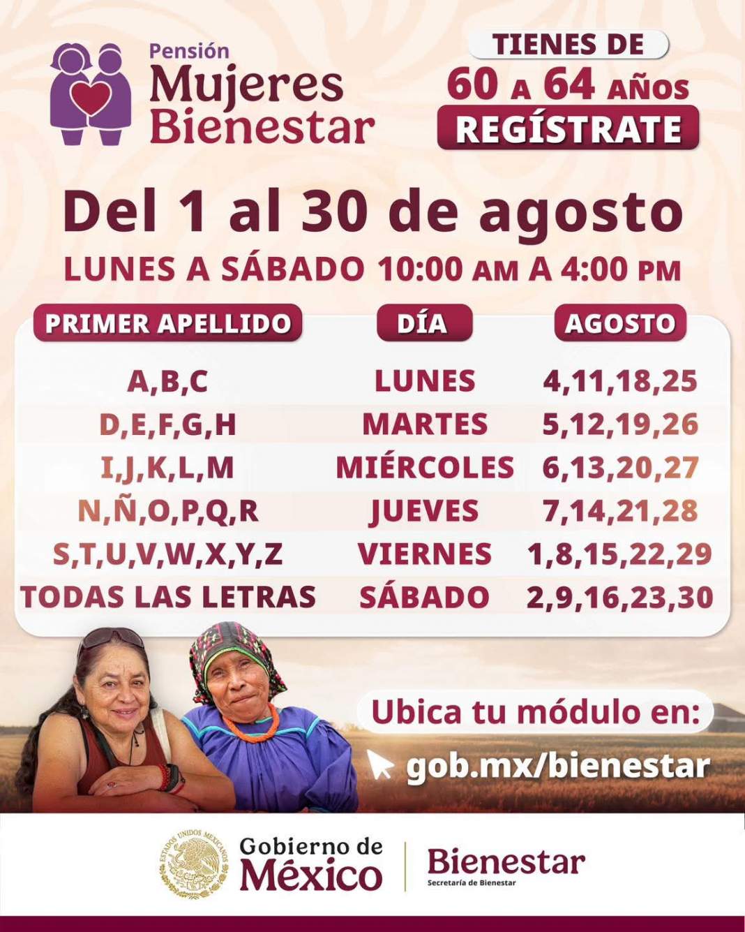 Tlaxcala: Más de 15 mil mujeres se registran en Pensión Mujeres Bienestar