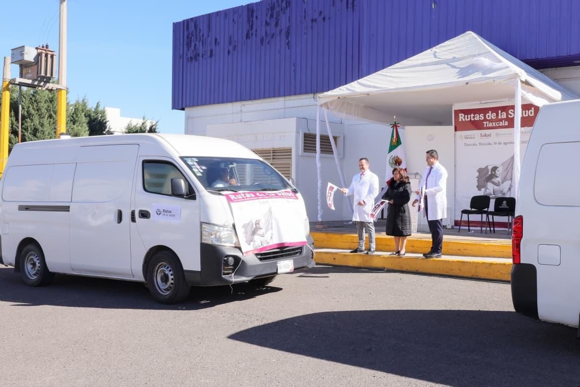Tlaxcala impulsa Rutas de la Salud con 300 mil medicamentos en 179 centros