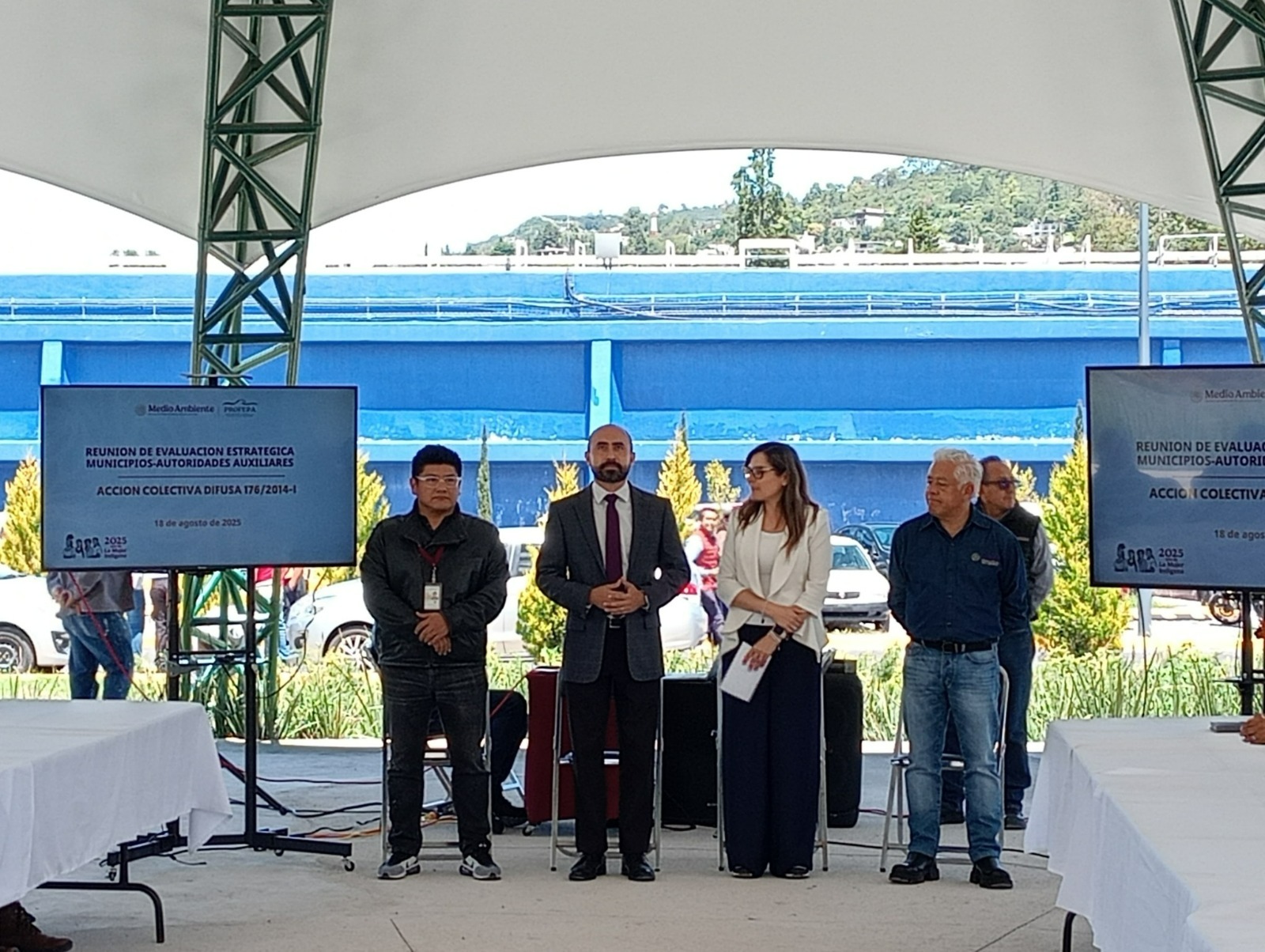 Ayuntamientos de Tlaxcala refuerzan compromiso con saneamiento ambiental