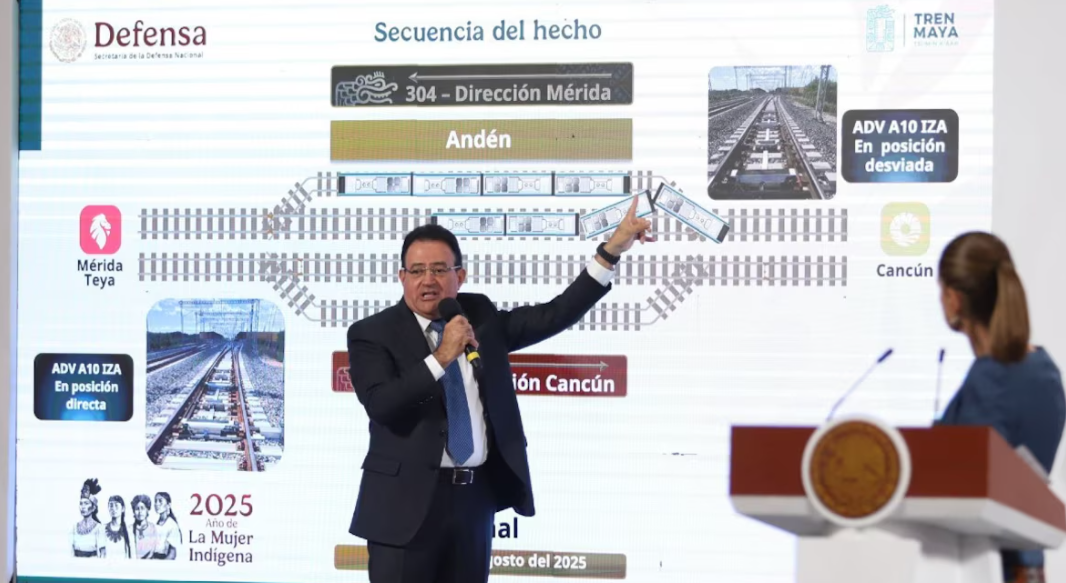 Foto: Cortesía Tren Maya sufre nuevo incidente en Yucatán: investigan causas