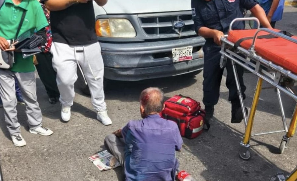 Foto: Cortesía Accidente en el centro de Atlixco