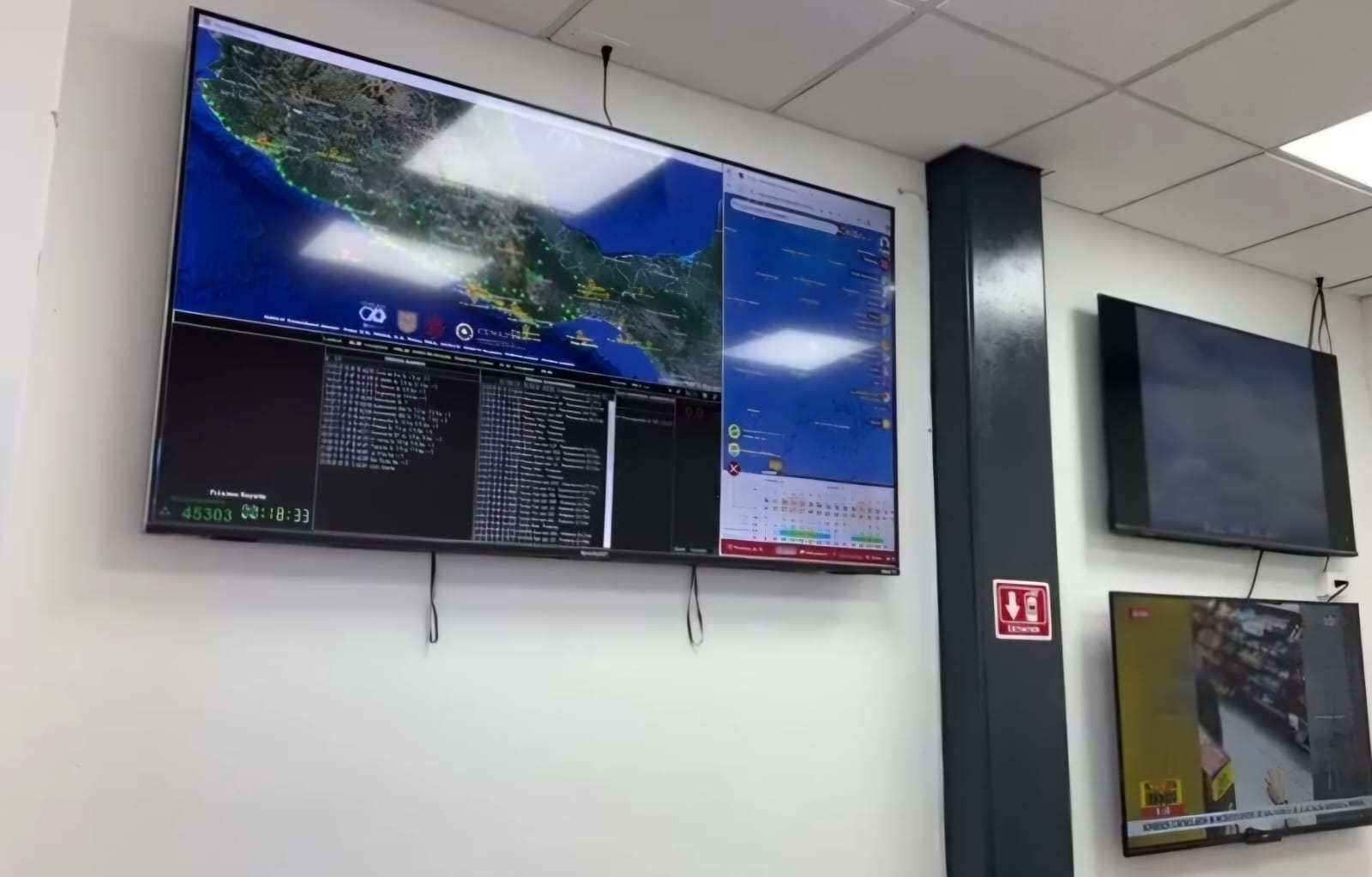 Por: Cortesía Lula Pineda Encabeza Guadalupe Cuautle inauguración del Centro de Monitoreo de Fenómenos Perturbadores