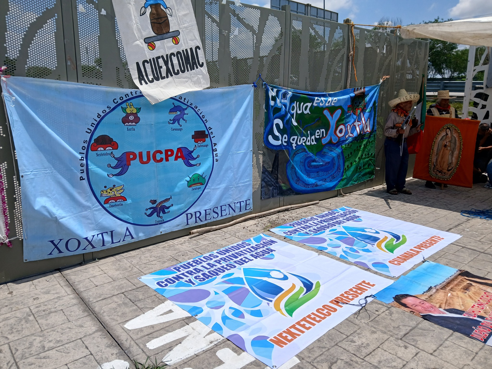 Por: Cortesía Lula Pineda Desestiman acusaciones contra defensores del agua en audiencia realizada en Tlaxcalancingo