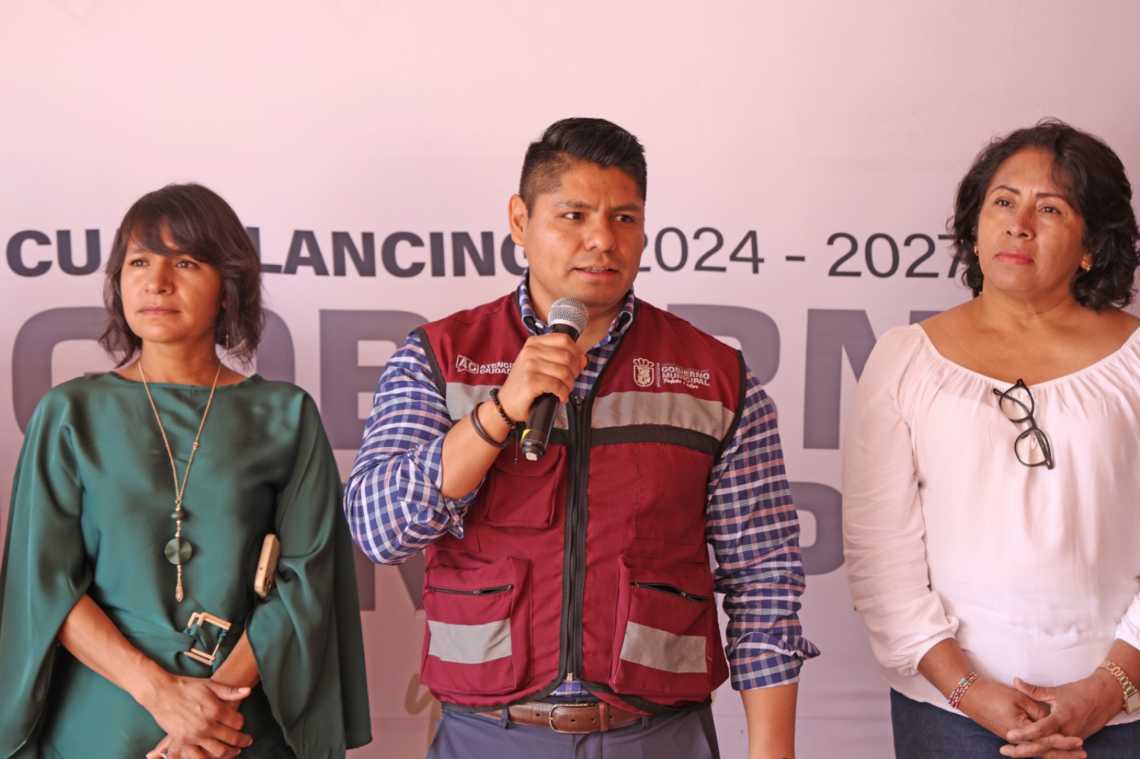 Comunicado oficial Reconoce Omar Muñoz labor del cuerpo de bomberos de Cuautlancingo