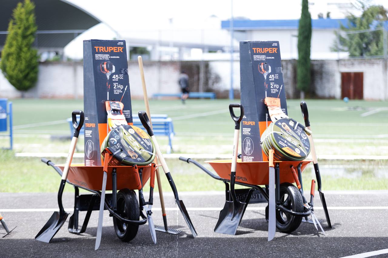 Comunicado oficial Equipa Gobierno de San Andrés Cholula a fraccionamientos y colonias con kits de jardinería