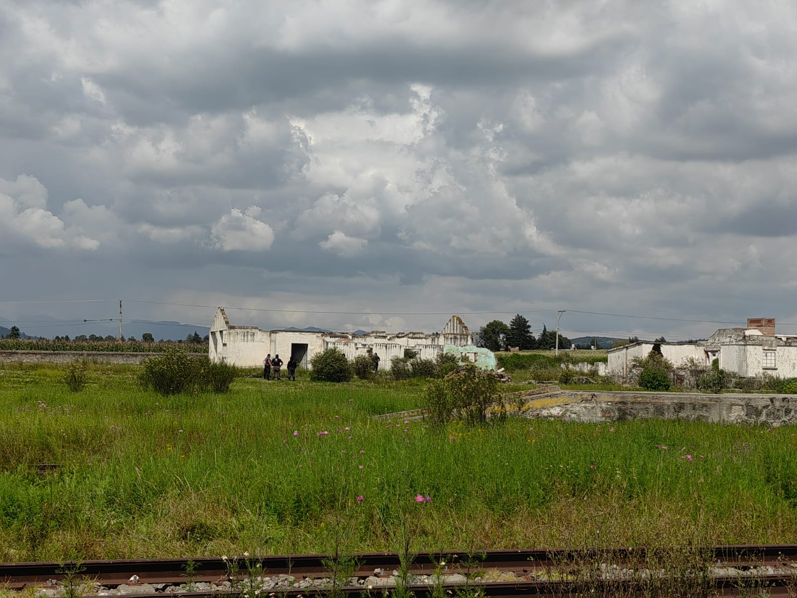 Foto: Cortesía Hallan cuerpo en estado de descomposición en antigua estación de tren en Muñoz de Domingo Arenas