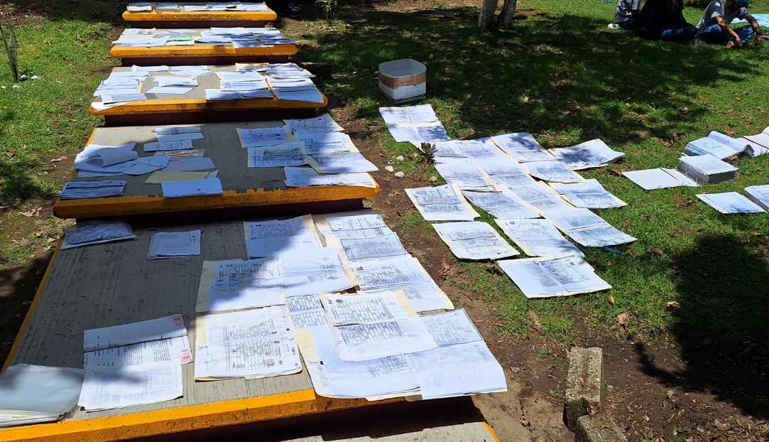 Foto: Especial  Se inunda facultad de la UATx, documentos y oficinas empapadas por lluvias