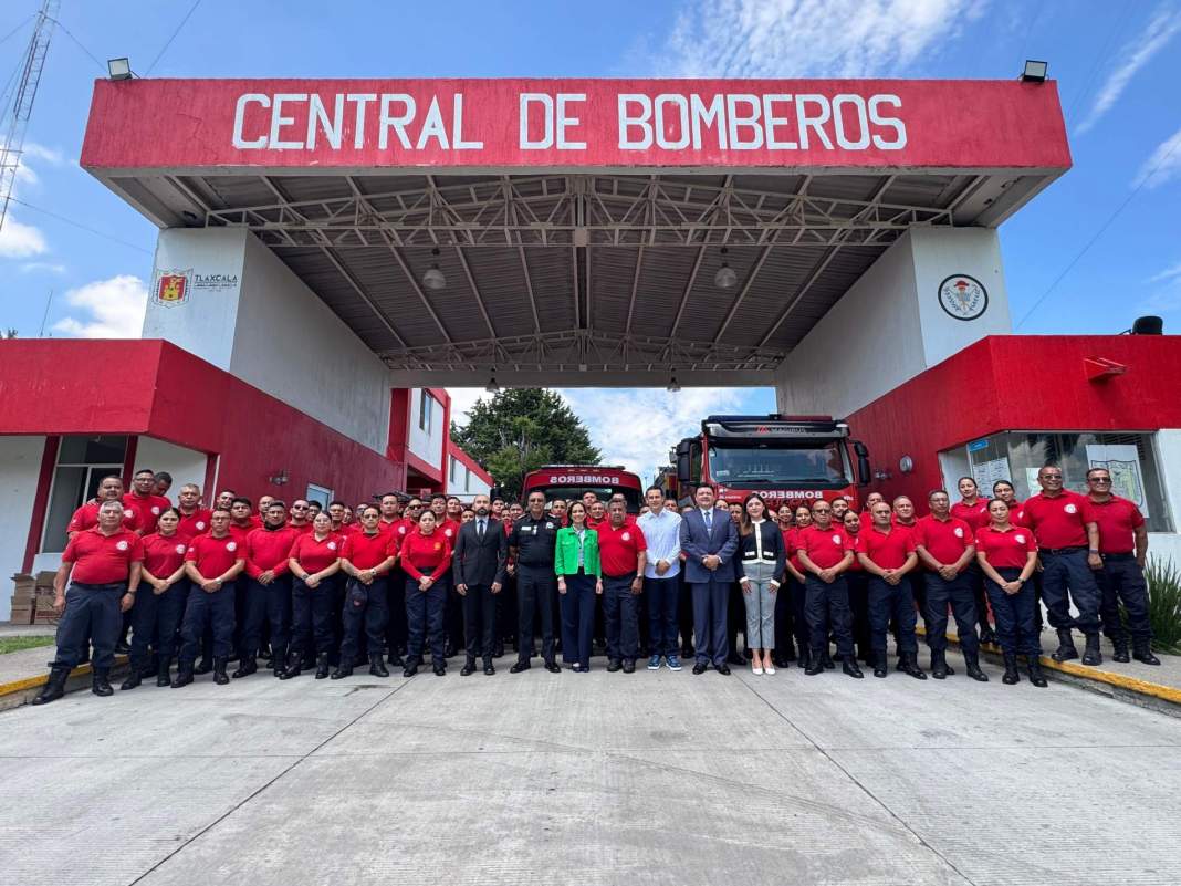 Foto: Cortesía Tlaxcala celebra el Día del Bombero y reconoce su valentía y entrega