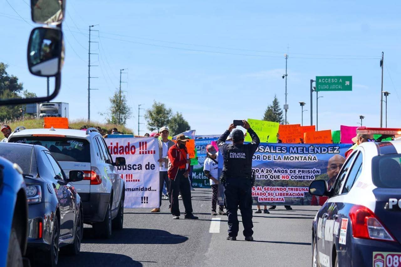 Foto: Cortesía Marchan en Ciudad Judicial por la liberación de Saúl Rosales