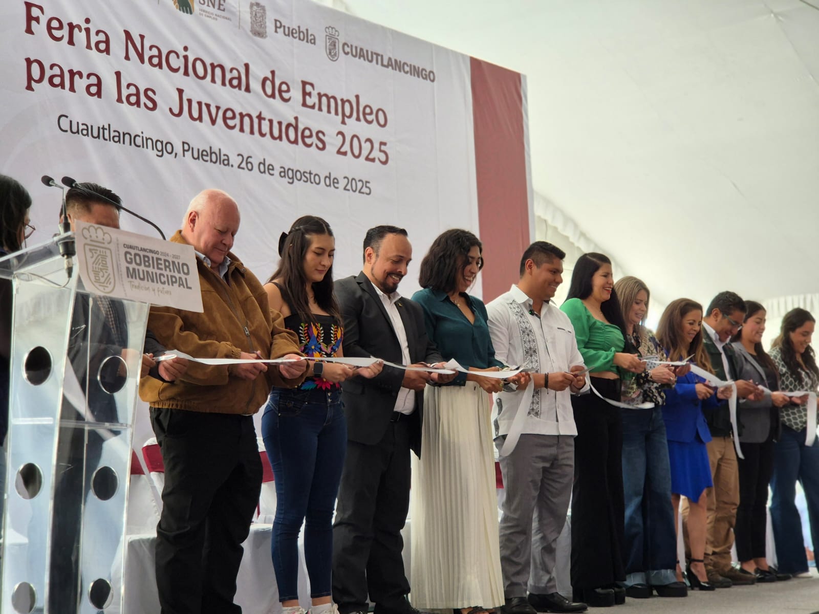 Por: Cortesía Lula Pineda Cuautlancingo impulsa oportunidades laborales para jóvenes con Feria del Empleo 2025