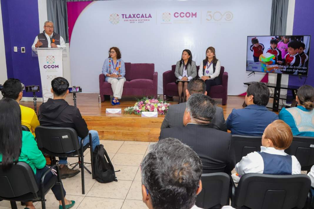 Foto: Cortesía Tlaxcala implementa SABE para garantizar escuelas seguras y libres de violencia
