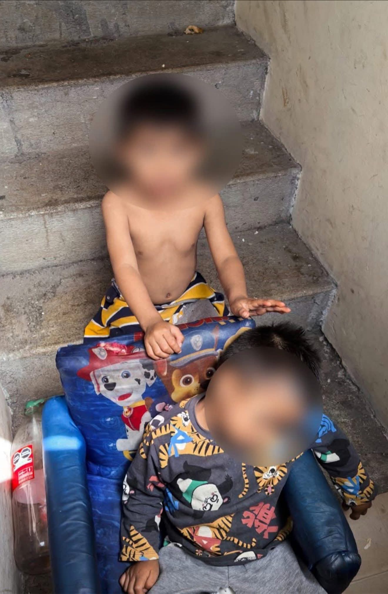 Foto: Cortesía Se fueron a la Huamantlada y dejan abandonados a sus hijos, DIF investiga un caso más