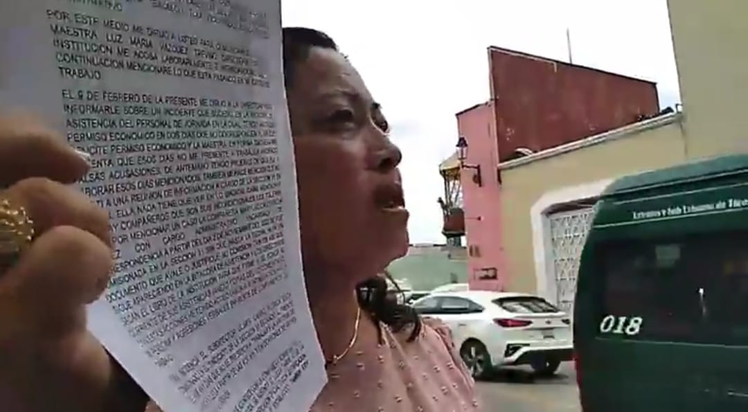 Foto: Cortesía Docente de Santa Apolonia denuncia acoso laboral y fallos irregulares