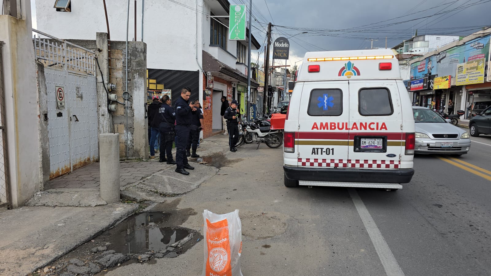 Foto: Cortesía Hombre es apuñalado en Tlaxcala al defender a mujer de su ex-pareja